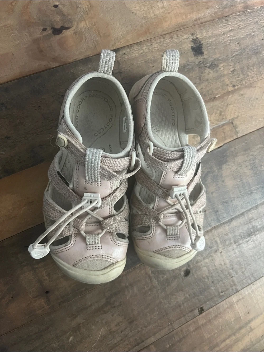 Keen Girls Blush Pink Closed-Toe Sport Sandals